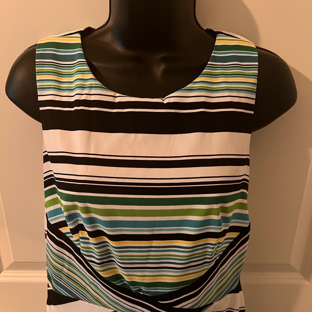 Dress Barn, Knee Length Sleeveless Dress, Size 8P